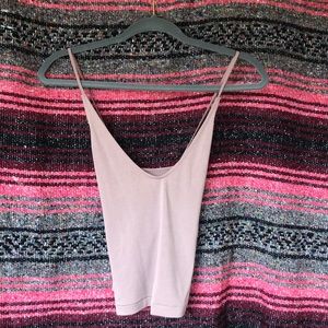 Soft pinkish tan tank top